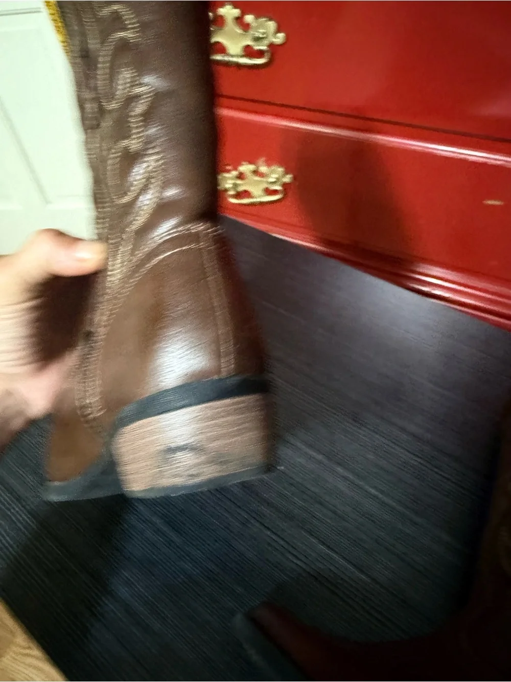 Girls Brown boots Target brand size 2